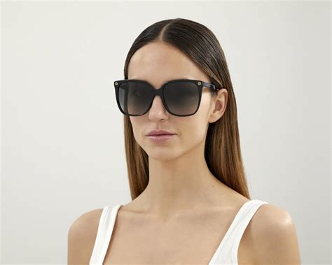 gucci gg0008s black rectangle sunglasses|gucci women's gg0022s 57mm sunglasses.